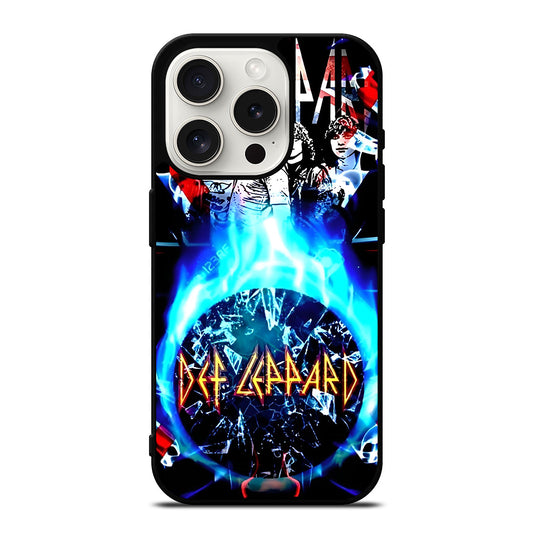 DEF LEPPARD BAND POSTER iPhone 15 Pro Case Cover