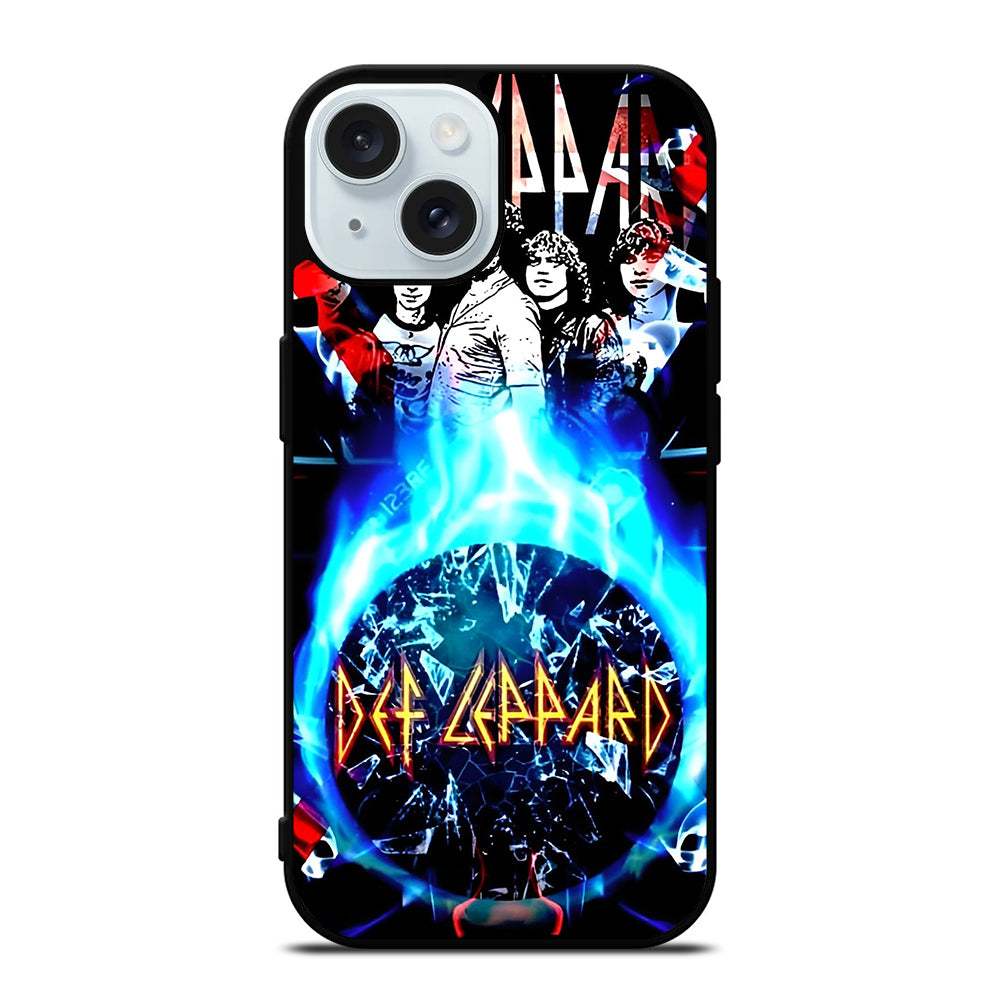 DEF LEPPARD BAND POSTER iPhone 15 Case Cover