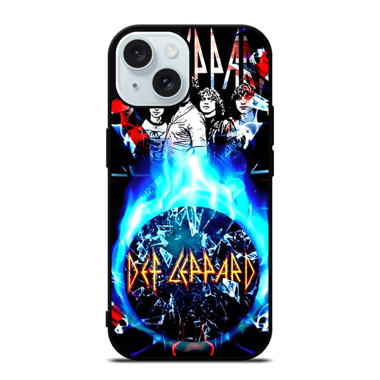 DEF LEPPARD BAND POSTER iPhone 15 Case Cover