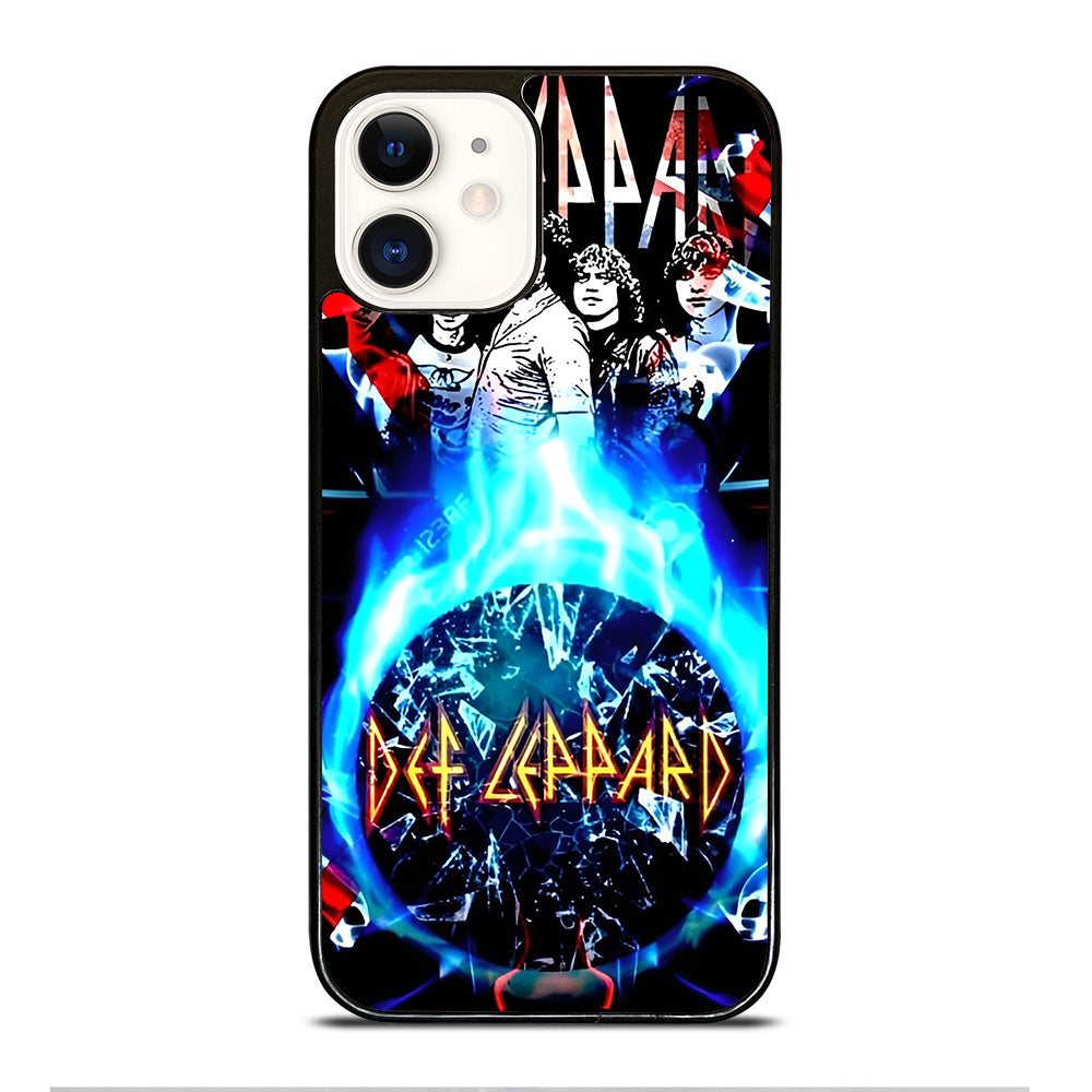 DEF LEPPARD BAND POSTER iPhone 12 Case Cover