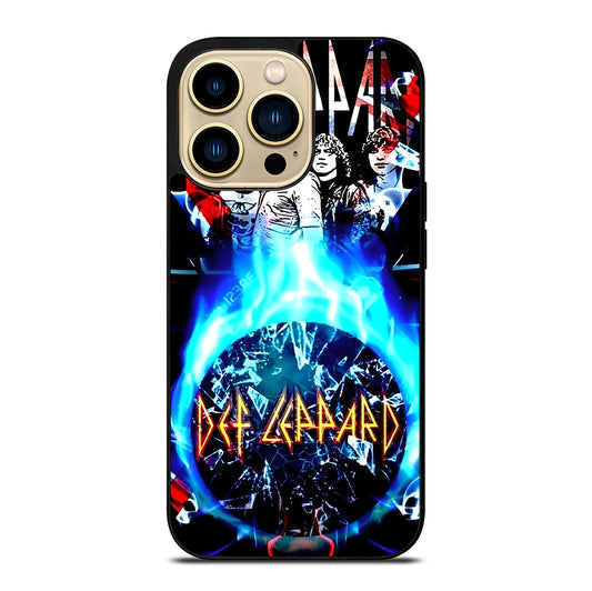 DEF LEPPARD BAND POSTER iPhone 14 Pro Max Case Cover