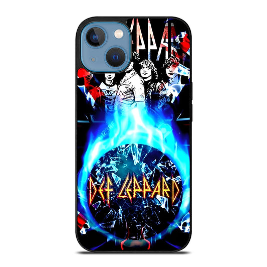 DEF LEPPARD BAND POSTER iPhone 13 Case Cover