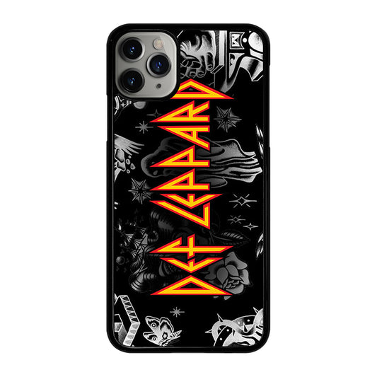 DEF LEPPARD GROUP BAND iPhone 11 Pro Max Case Cover