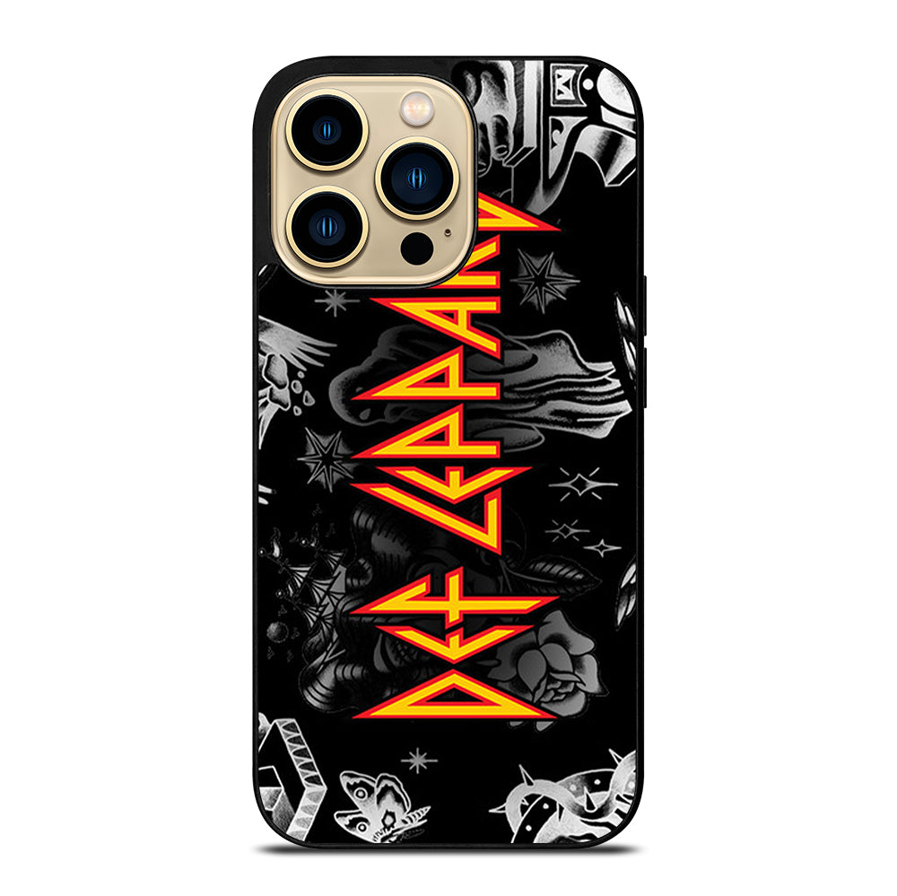 DEF LEPPARD GROUP BAND iPhone 14 Pro Max Case Cover