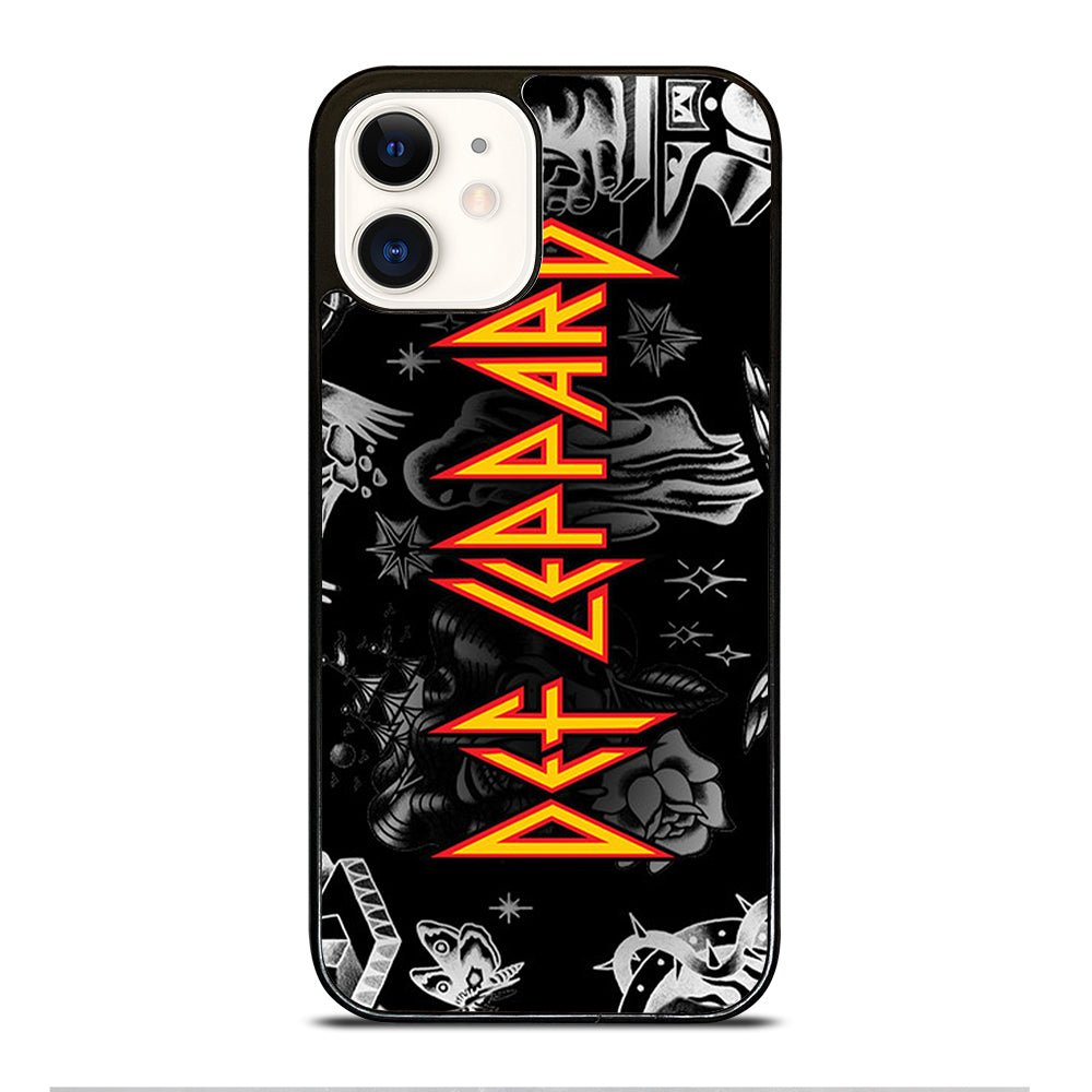 DEF LEPPARD GROUP BAND iPhone 12 Case Cover