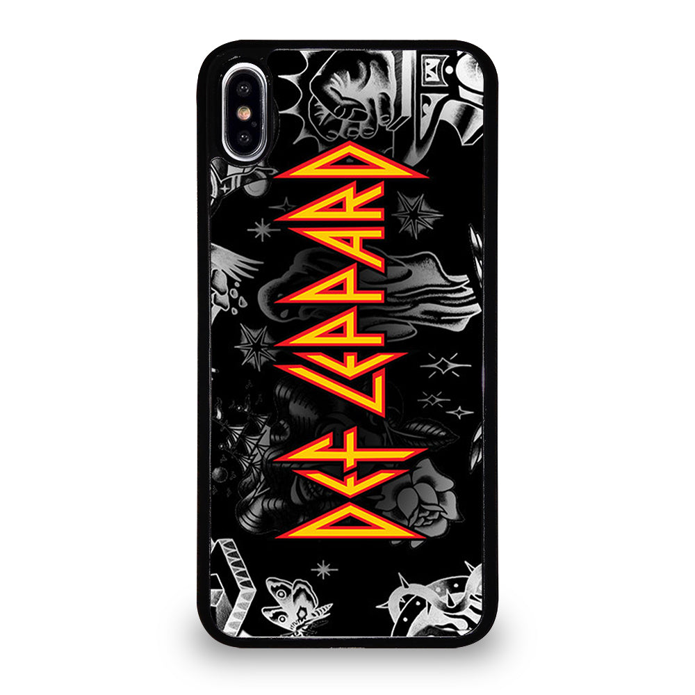 DEF LEPPARD GROUP BAND iPhone XS Max Case Cover