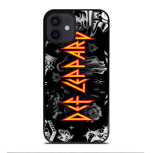 DEF LEPPARD GROUP BAND iPhone 12 Mini Case Cover