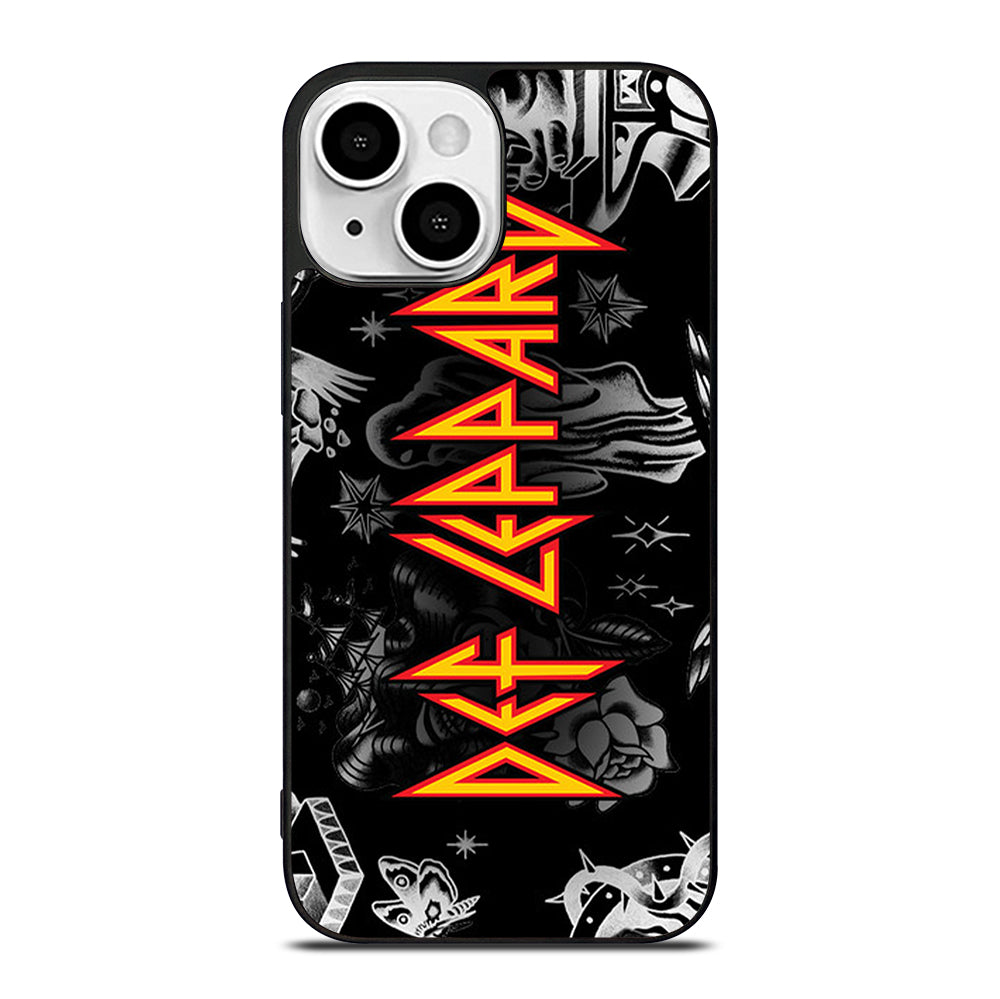 DEF LEPPARD GROUP BAND iPhone 13 Mini Case Cover