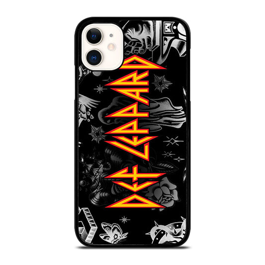 DEF LEPPARD GROUP BAND iPhone 11 Case Cover