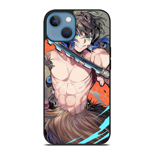 DEMON SLAYER ANIME INOSUKE 2 iPhone 13 Case Cover