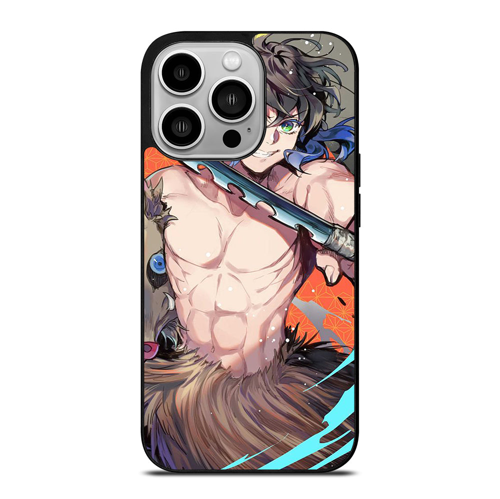 DEMON SLAYER ANIME INOSUKE 2 iPhone 14 Pro Case Cover