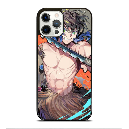 DEMON SLAYER ANIME INOSUKE 2 iPhone 12 Pro Case Cover