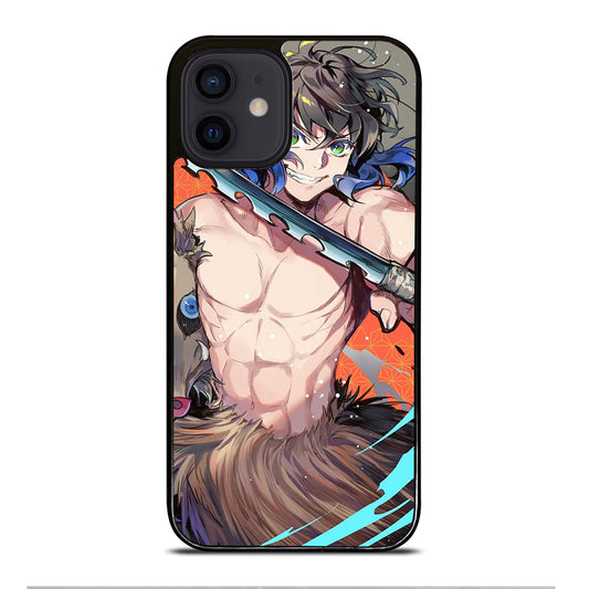 DEMON SLAYER ANIME INOSUKE 2 iPhone 12 Mini Case Cover