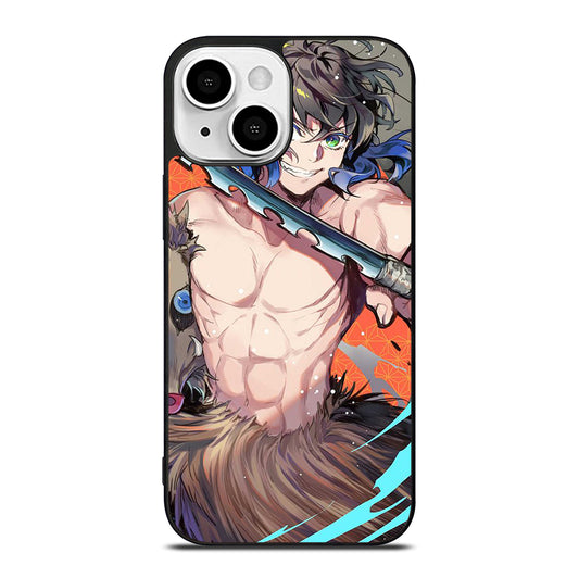 DEMON SLAYER ANIME INOSUKE 2 iPhone 13 Mini Case Cover