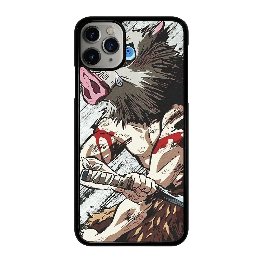 DEMON SLAYER HASHIBIRA INOSUKE ANIME iPhone 11 Pro Max Case Cover