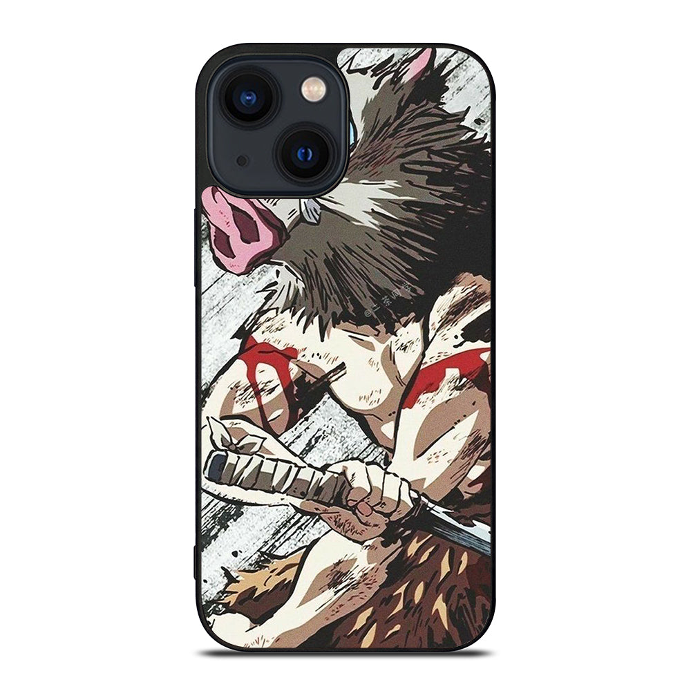 DEMON SLAYER HASHIBIRA INOSUKE ANIME iPhone 14 Plus Case Cover