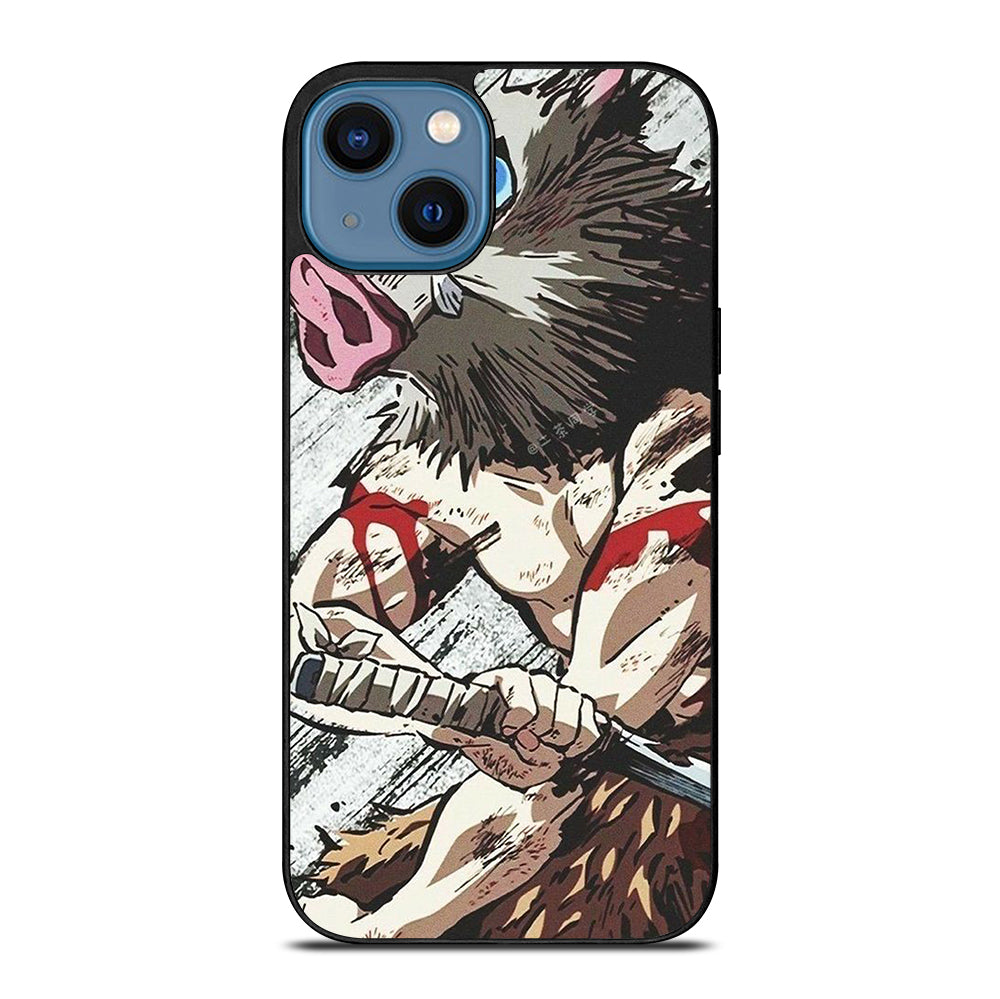 DEMON SLAYER HASHIBIRA INOSUKE ANIME iPhone 14 Case Cover