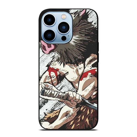 DEMON SLAYER HASHIBIRA INOSUKE ANIME iPhone 13 Pro Max Case Cover