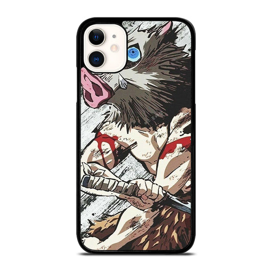 DEMON SLAYER HASHIBIRA INOSUKE ANIME iPhone 11 Case Cover