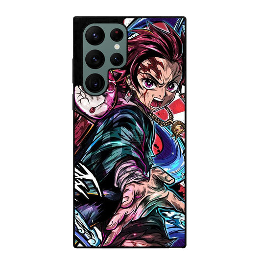 DEMON SLAYER TANJIRO KAMADO ART Samsung Galaxy S22 Ultra Case Cover