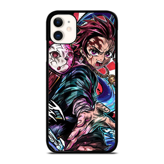 DEMON SLAYER TANJIRO KAMADO ART iPhone 11 Case Cover