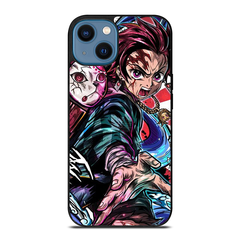 DEMON SLAYER TANJIRO KAMADO ART iPhone 14 Case Cover