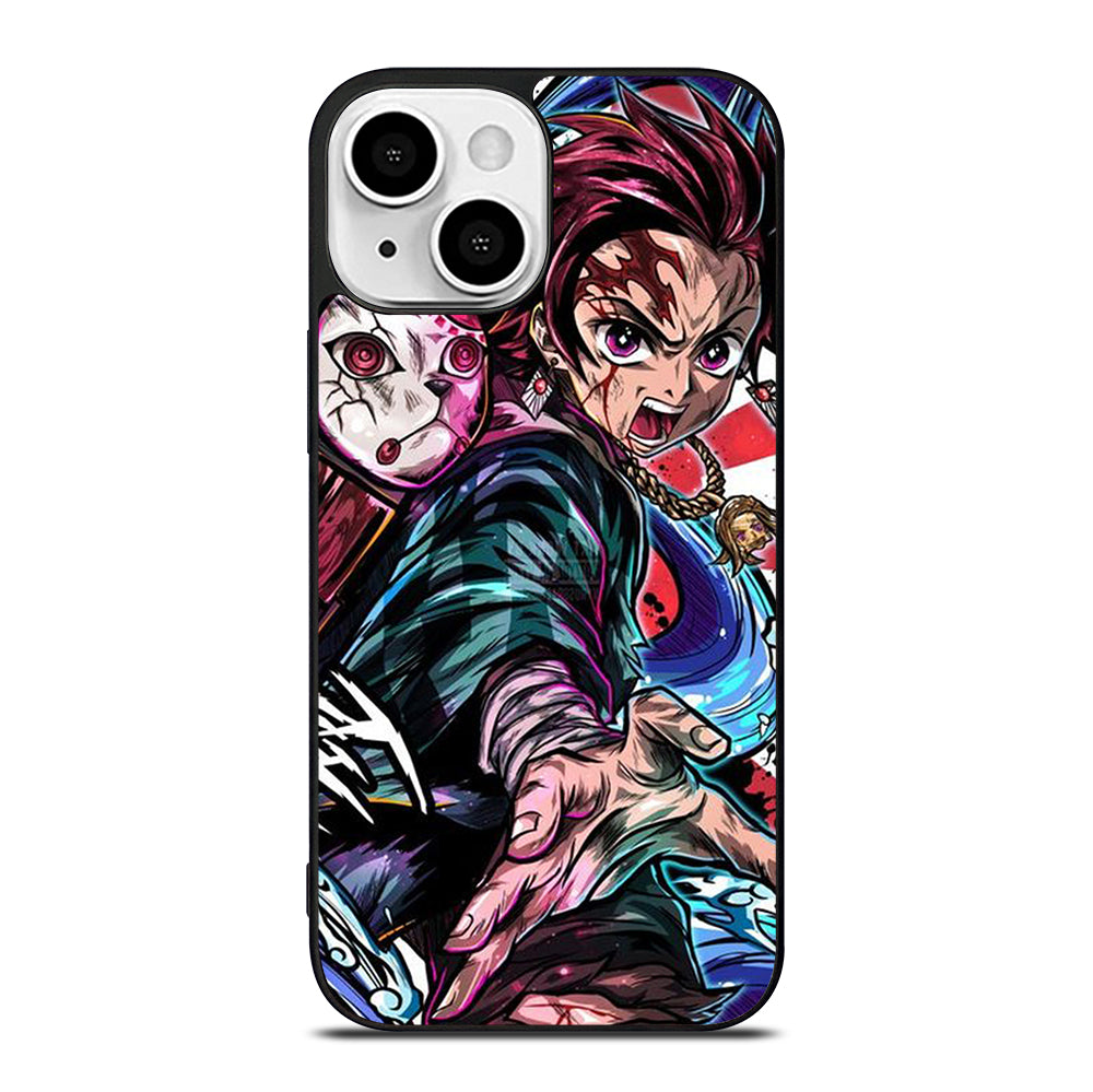 DEMON SLAYER TANJIRO KAMADO ART iPhone 13 Mini Case Cover