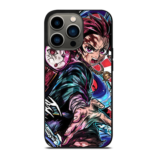 DEMON SLAYER TANJIRO KAMADO ART iPhone 13 Pro Case Cover