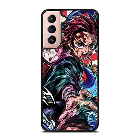 DEMON SLAYER TANJIRO KAMADO ART Samsung Galaxy S21 Case Cover