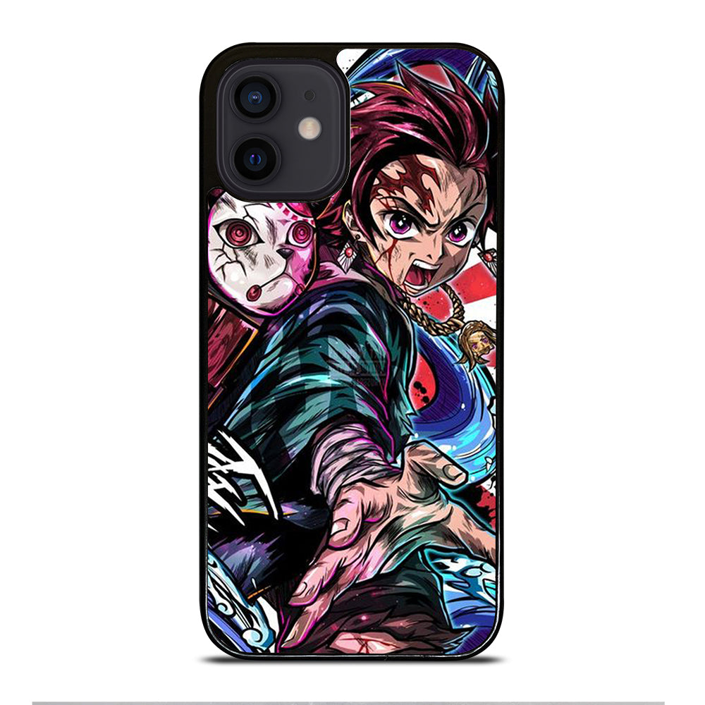 DEMON SLAYER TANJIRO KAMADO ART iPhone 12 Mini Case Cover