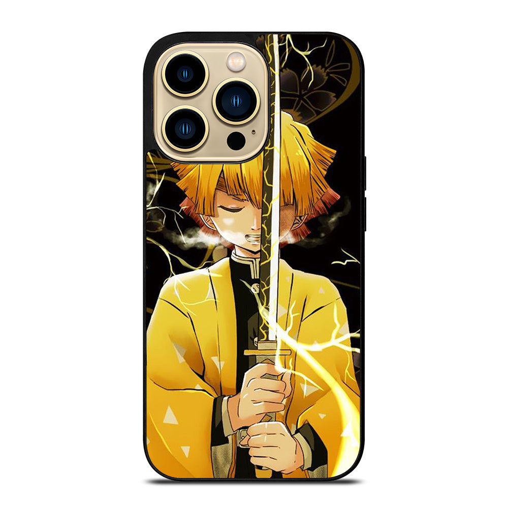DEMON SLAYER ZENITSU AGATSUMA ANIME iPhone 14 Pro Max Case Cover