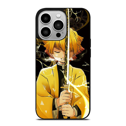 DEMON SLAYER ZENITSU AGATSUMA ANIME iPhone 14 Pro Case Cover