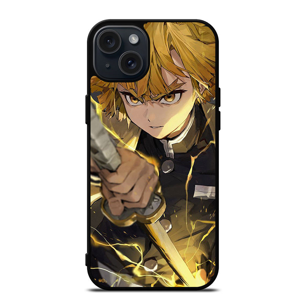 DEMON SLAYER ZENITSU COOL iPhone 15 Plus Case Cover
