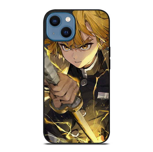 DEMON SLAYER ZENITSU COOL iPhone 14 Case Cover