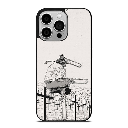 DENJI CHAINSAW MANGA iPhone 14 Pro Case Cover