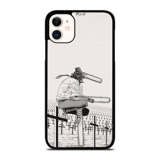 DENJI CHAINSAW MANGA iPhone 11 Case Cover