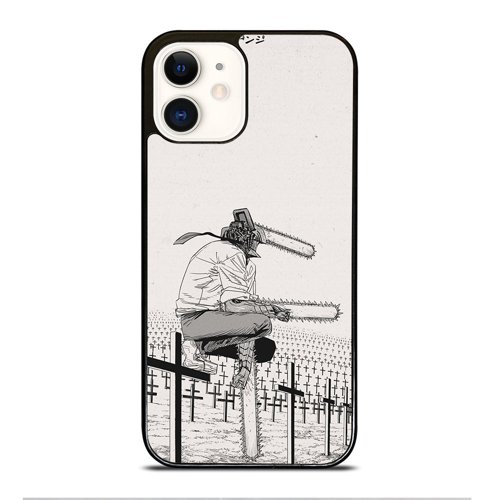 DENJI CHAINSAW MANGA iPhone 12 Case Cover