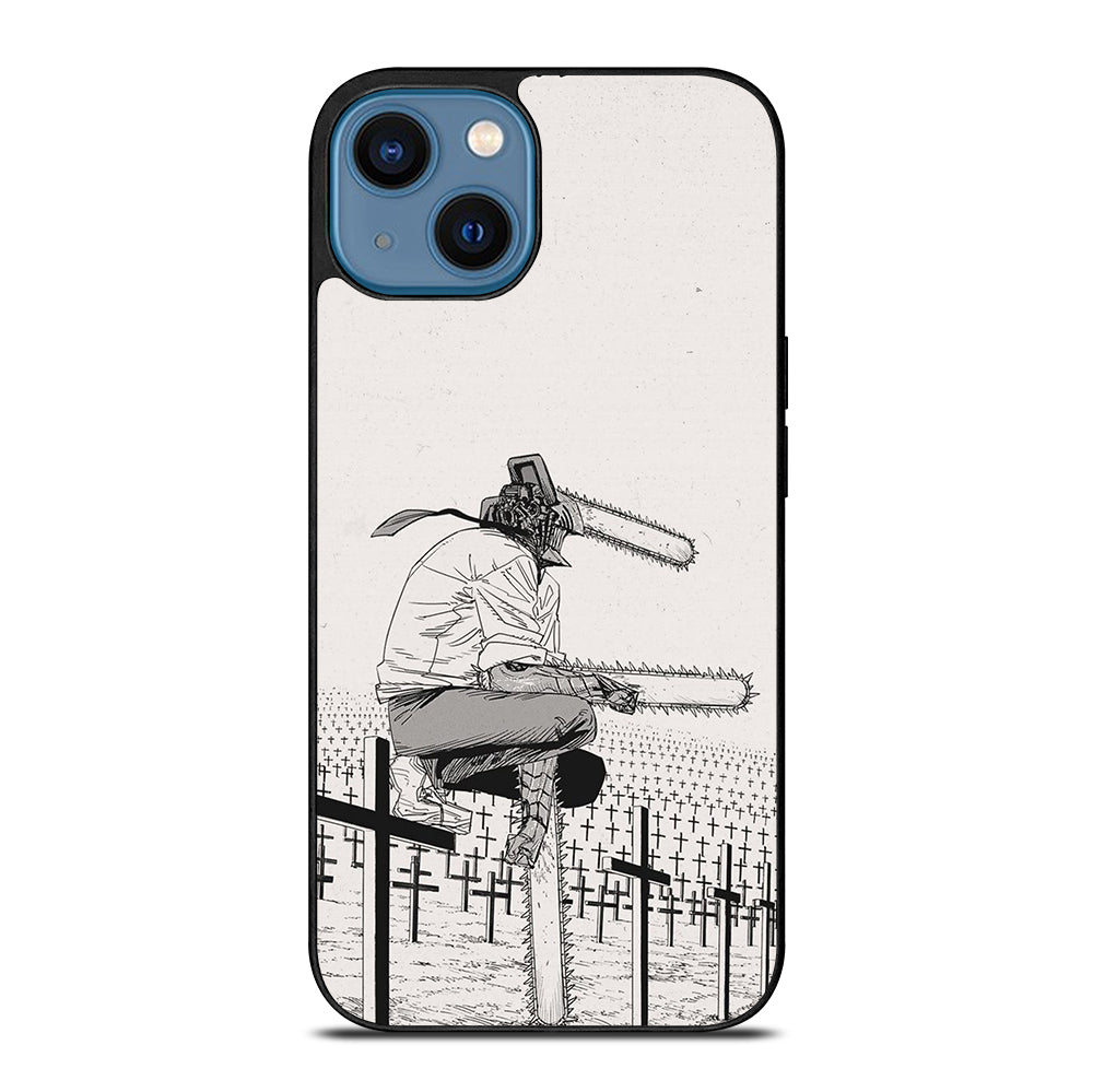 DENJI CHAINSAW MANGA iPhone 14 Case Cover