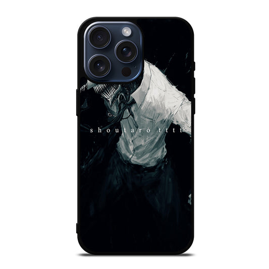 DENJI CHAINSAW MAN ANIME iPhone 15 Pro Max Case Cover