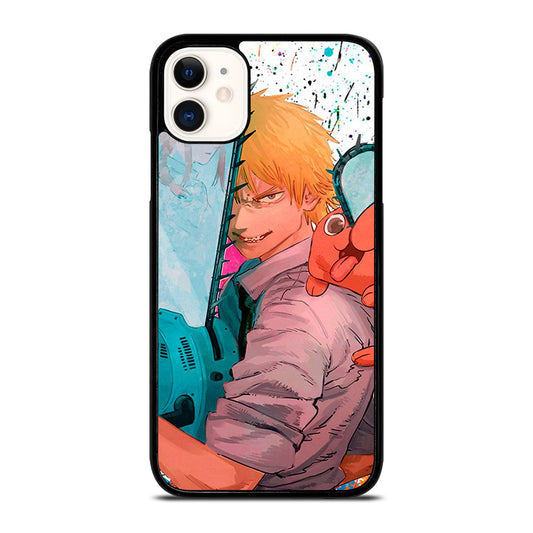 DENJI CHAINSAW MAN ART iPhone 11 Case Cover