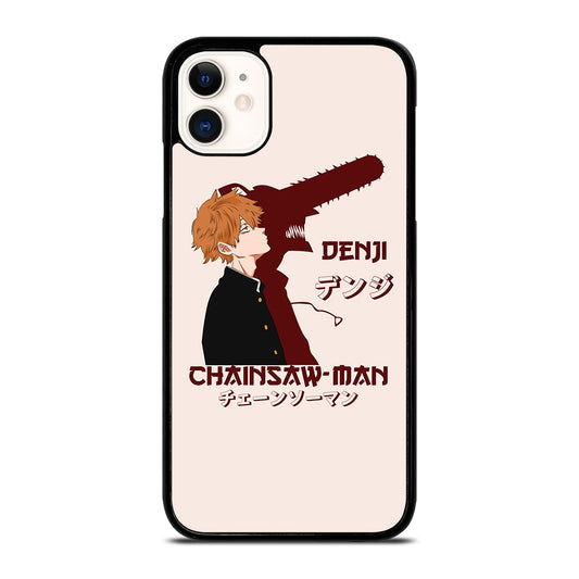 DENJI CHAINSAW MAN ART ANIME iPhone 11 Case Cover