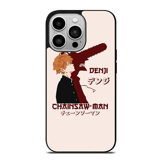 DENJI CHAINSAW MAN ART ANIME iPhone 14 Pro Case Cover
