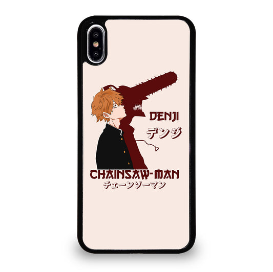 DENJI CHAINSAW MAN ART ANIME iPhone XS Max Case Cover