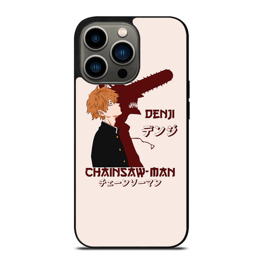 DENJI CHAINSAW MAN ART ANIME iPhone 13 Pro Case Cover