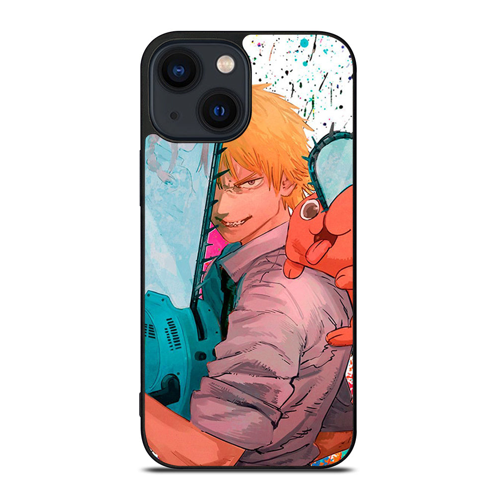 DENJI CHAINSAW MAN ART iPhone 14 Plus Case Cover