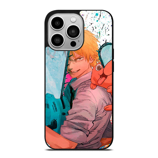 DENJI CHAINSAW MAN ART iPhone 14 Pro Case Cover