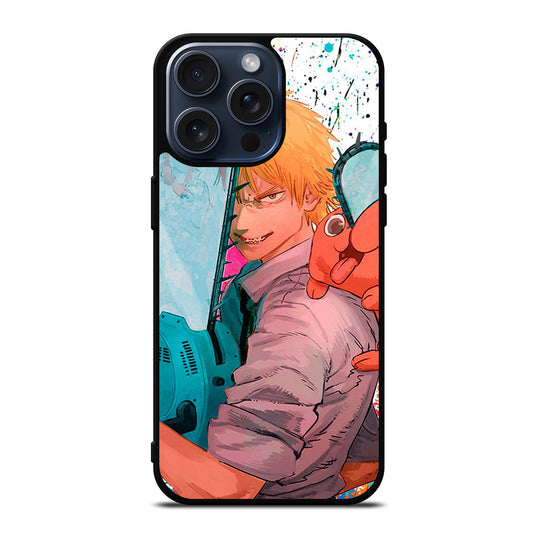 DENJI CHAINSAW MAN ART iPhone 15 Pro Max Case Cover
