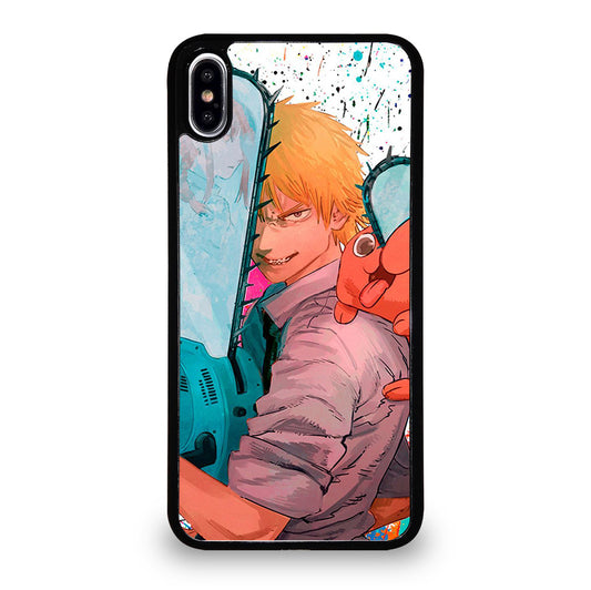 DENJI CHAINSAW MAN ART iPhone XS Max Case Cover