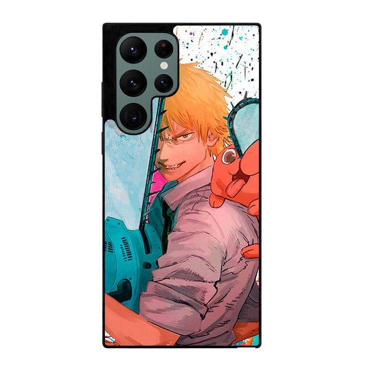 DENJI CHAINSAW MAN ART Samsung Galaxy S22 Ultra Case Cover
