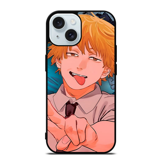 DENJI CHAINSAW MAN iPhone 15 Case Cover